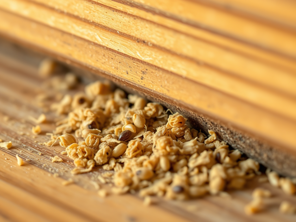 Image of termite damage on wood, showing signs of infestation and the need for Urban Pest Control services.