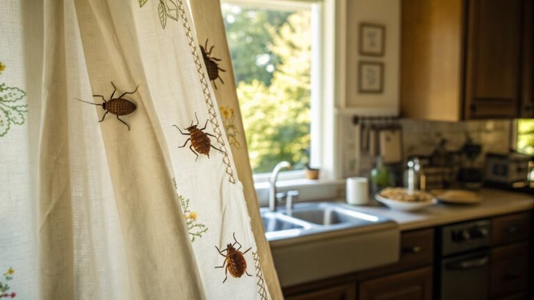 What Are Those Brown Bugs on My Curtains?
